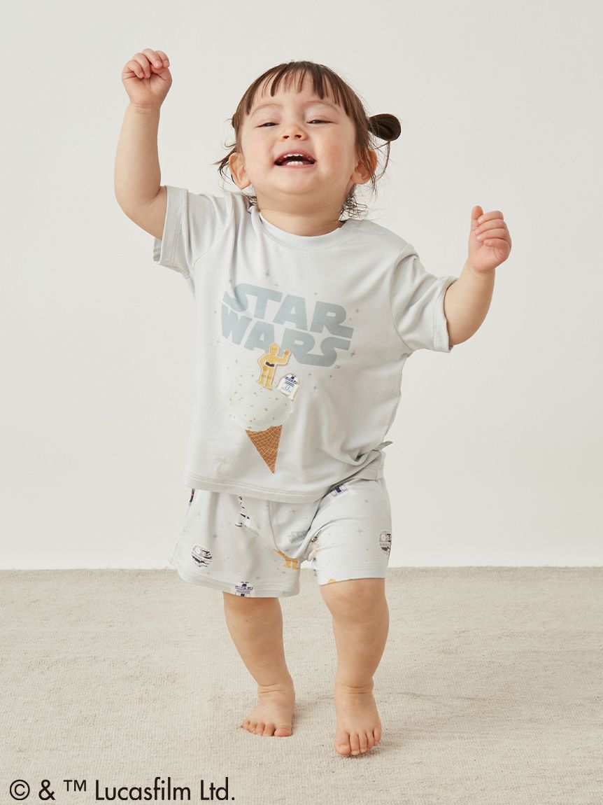 GELATO PIQUE KIDS & BABY「【STAR WARS】【ベビー】総柄ショートパンツ」|その他ベビーウェア|