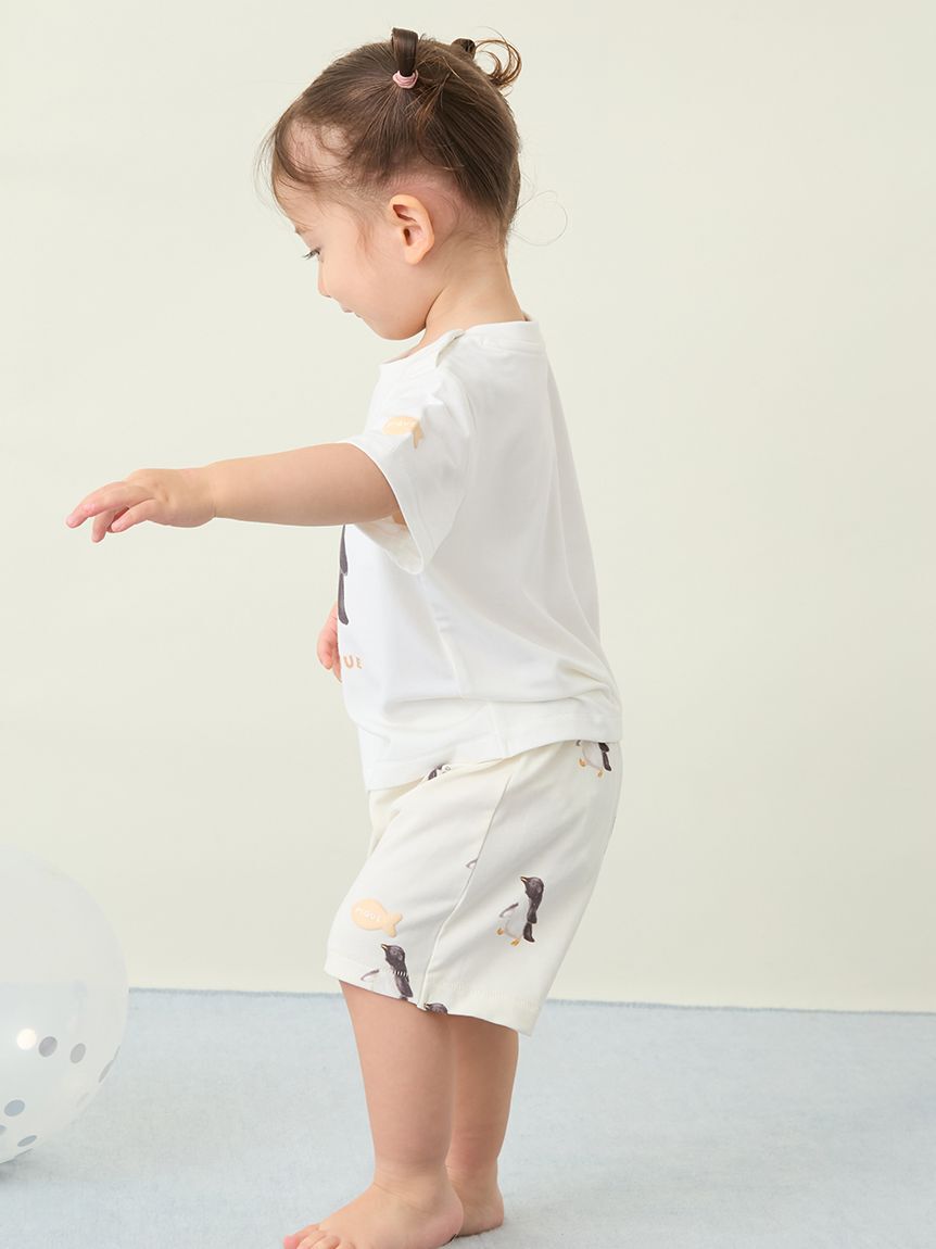 GELATO PIQUE KIDS & BABY「【BABY】【接触冷感】シーアニマル柄ワンポイントTシャツ」|その他ベビーウェア|