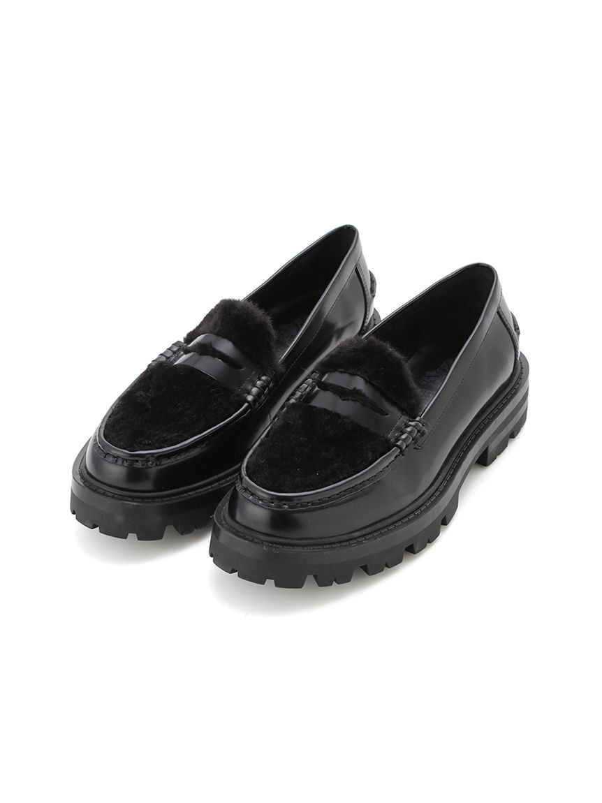 FRAY I.D「【ARTESANOS】コンビローファー」|パンプス|BLK