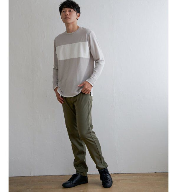 ikka「【雑誌MonoMax4月号掲載】GOKU楽パンツ EASY STRETCH 5ポケット「小泉孝太郎さん着用モデル」」|その他|