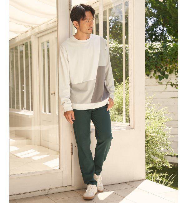 ikka「【雑誌MonoMax4月号掲載】GOKU楽パンツ EASY STRETCH 5ポケット「小泉孝太郎さん着用モデル」」|その他|