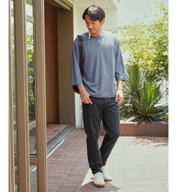 ikka「【雑誌MonoMax4月号掲載】GOKU楽パンツ EASY STRETCH 5ポケット「小泉孝太郎さん着用モデル」」|その他|