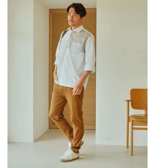ikka「【雑誌MonoMax4月号掲載】GOKU楽パンツ EASY STRETCH 5ポケット「小泉孝太郎さん着用モデル」」|その他|
