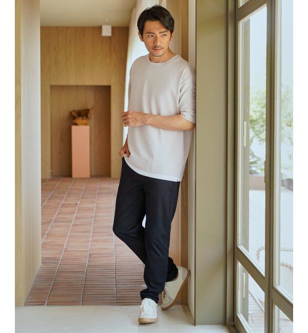 ikka「【雑誌MonoMax4月号掲載】GOKU楽パンツ EASY STRETCH 5ポケット「小泉孝太郎さん着用モデル」」|その他|
