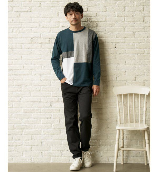 ikka「【雑誌MonoMax4月号掲載】GOKU楽パンツ EASY STRETCH 5ポケット「小泉孝太郎さん着用モデル」」|その他|