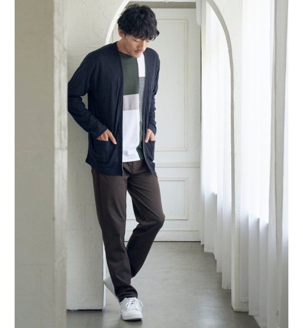 ikka「【雑誌MonoMax4月号掲載】GOKU楽パンツ EASY STRETCH 5ポケット「小泉孝太郎さん着用モデル」」|その他|