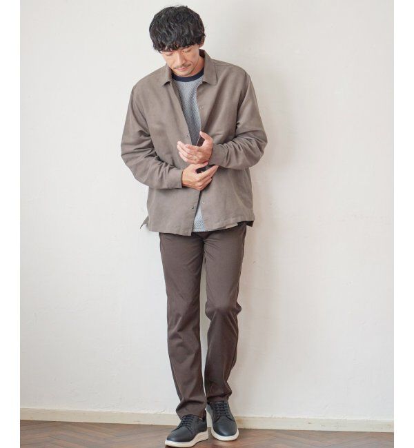 ikka「【雑誌MonoMax4月号掲載】GOKU楽パンツ EASY STRETCH 5ポケット「小泉孝太郎さん着用モデル」」|その他|