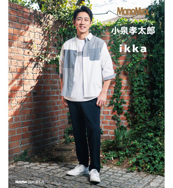 ikka「【MonoMax &times; 小泉孝太郎】UNIVERSAL OVERALL ユニバーサルオーバーオール DAILYプリントTシャツ」|Tシャツ・カットソー|
