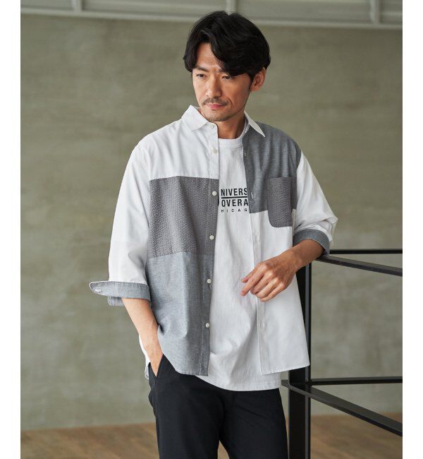 ikka「【MonoMax &times; 小泉孝太郎】UNIVERSAL OVERALL ユニバーサルオーバーオール DAILYプリントTシャツ」|Tシャツ・カットソー|
