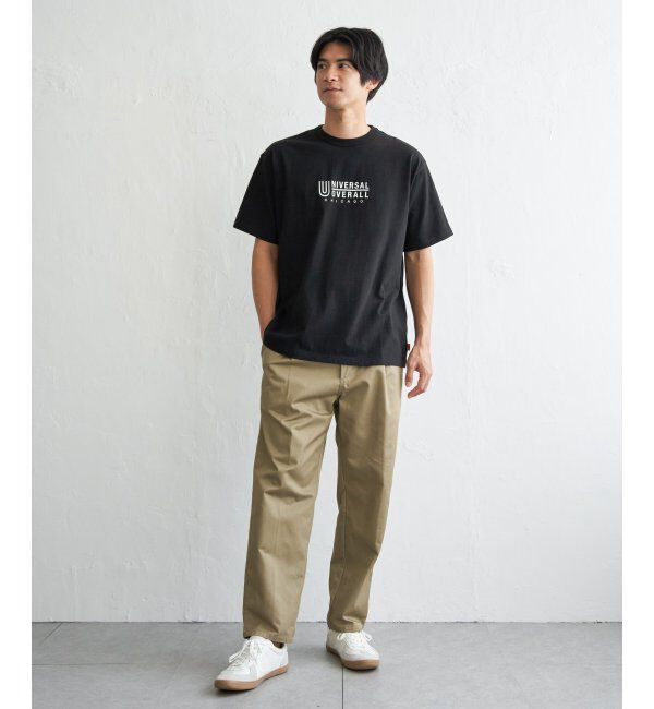 ikka「【MonoMax &times; 小泉孝太郎】UNIVERSAL OVERALL ユニバーサルオーバーオール DAILYプリントTシャツ」|Tシャツ・カットソー|