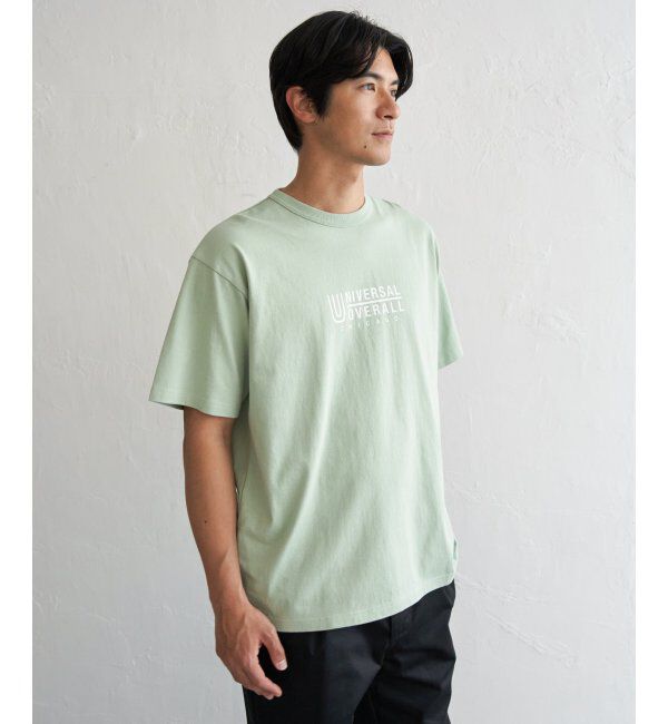ikka「【MonoMax &times; 小泉孝太郎】UNIVERSAL OVERALL ユニバーサルオーバーオール DAILYプリントTシャツ」|Tシャツ・カットソー|