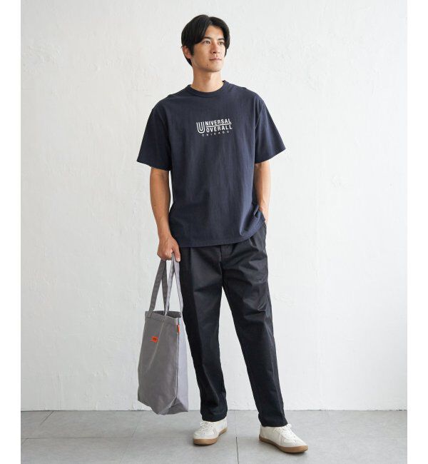 ikka「【MonoMax &times; 小泉孝太郎】UNIVERSAL OVERALL ユニバーサルオーバーオール DAILYプリントTシャツ」|Tシャツ・カットソー|