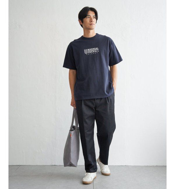 ikka「【MonoMax &times; 小泉孝太郎】UNIVERSAL OVERALL ユニバーサルオーバーオール DAILYプリントTシャツ」|Tシャツ・カットソー|