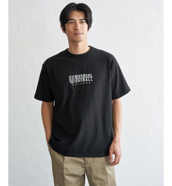 ikka「【MonoMax &times; 小泉孝太郎】UNIVERSAL OVERALL ユニバーサルオーバーオール DAILYプリントTシャツ」|Tシャツ・カットソー|