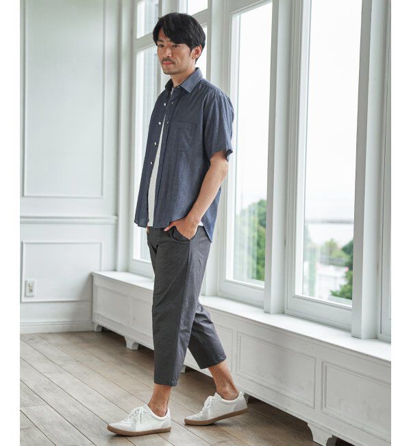 ikka「【接触冷感】GOKU楽 AIRクロップドパンツ【セットアップ対応】」|その他|
