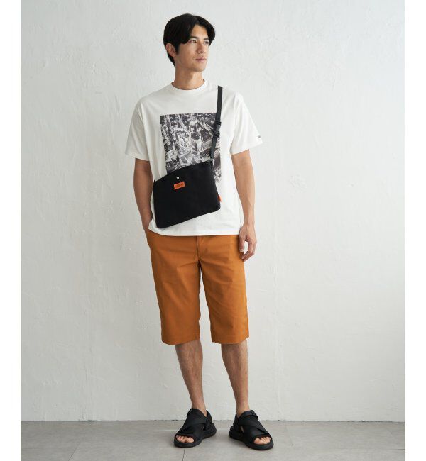 ikka「6.5分丈ドビーイージーハーフパンツ」|その他|
