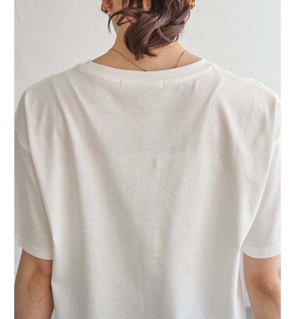 ikka「【接触冷感】ロゴフォトプリントTシャツ」|Tシャツ・カットソー|