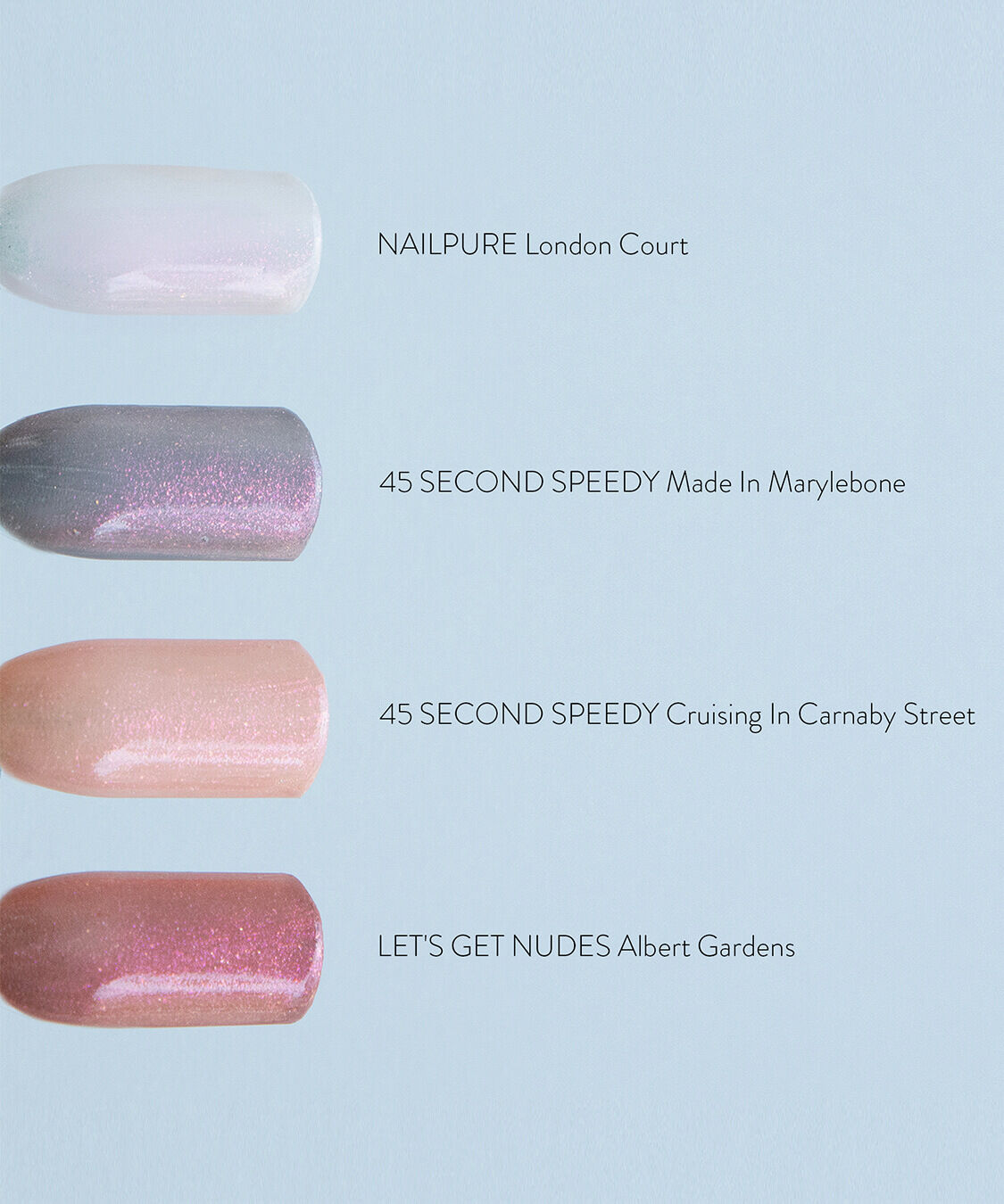 NAILS INC「Remover Pot + Glaze Top」|ネイルケア|