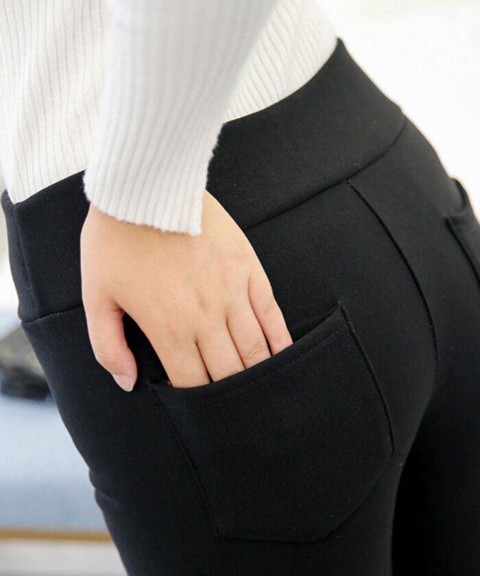 BACKYARD FAMILY「レギンスパンツ スキニーパンツ 通販 極細 スキニー 細見え レギンス パンツ レディース 黒」|レギンス・スパッツ|