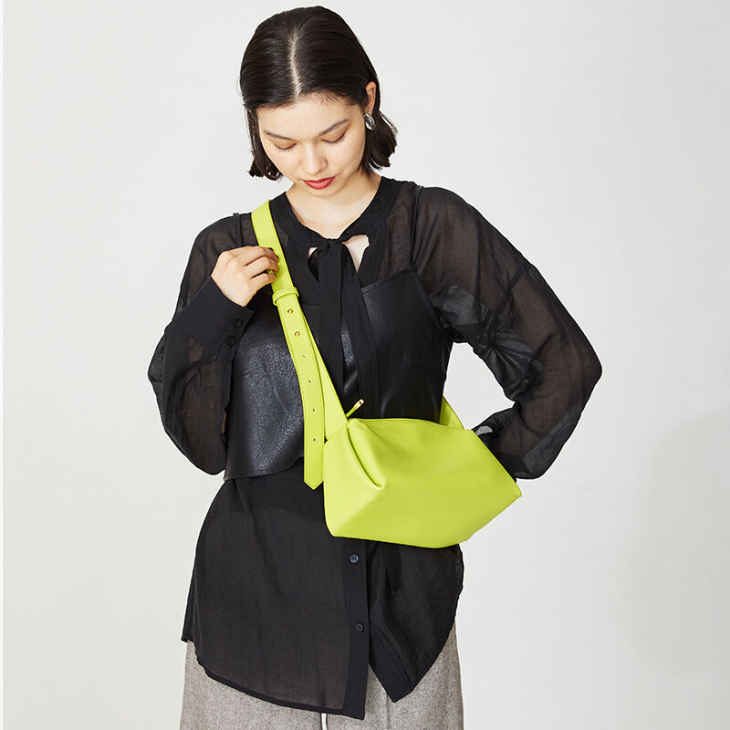 ORiental TRaffic「【BAG】ソフトフェイクレザーショルダーバッグ/BA-204 人気 トレンド　売れてる」|ショルダー・メッセンジャー|