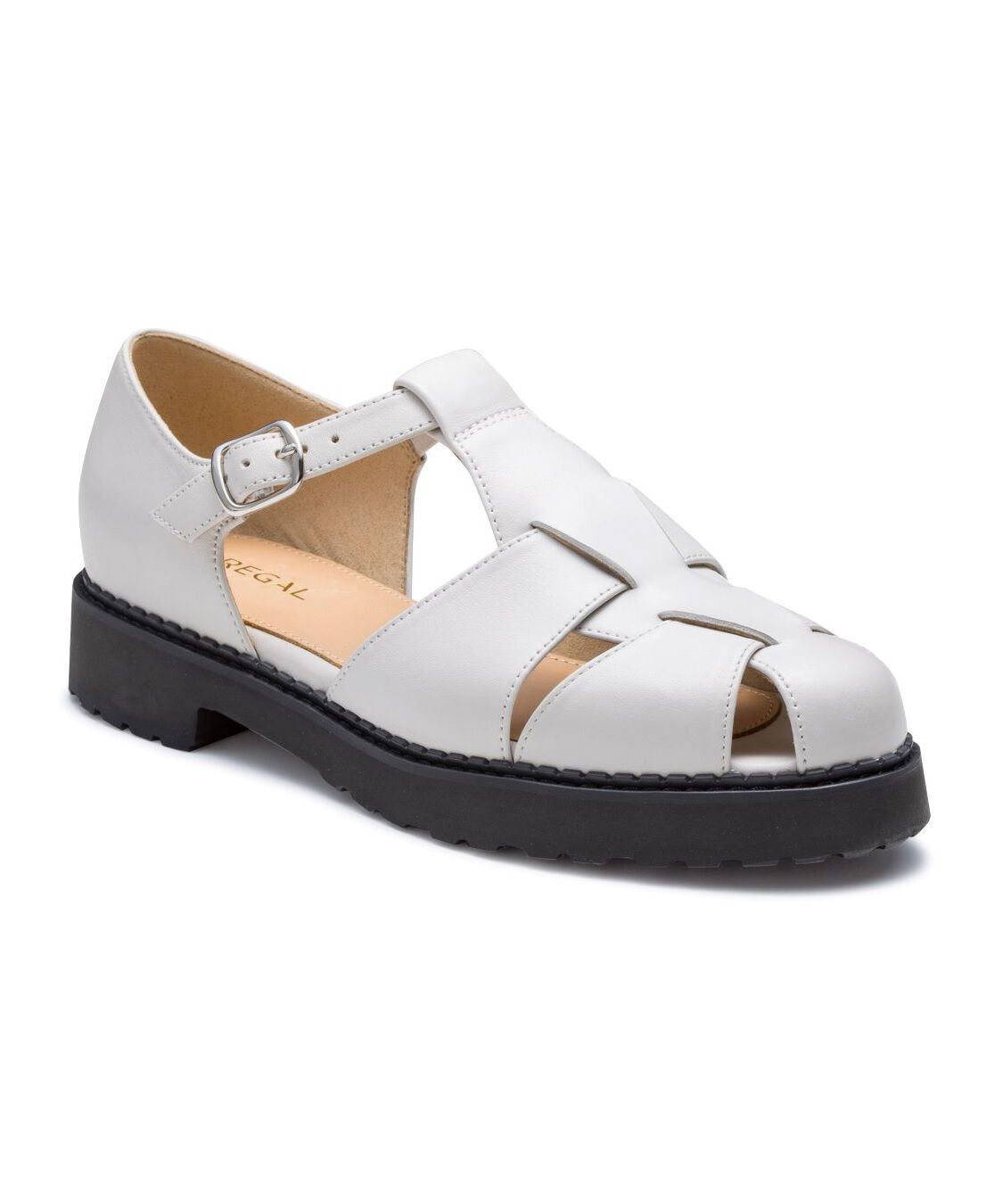 REGAL SHOES「REGAL グルカサンダル【ヒール30mm】　商品コード：F43RAH」|サンダル|
