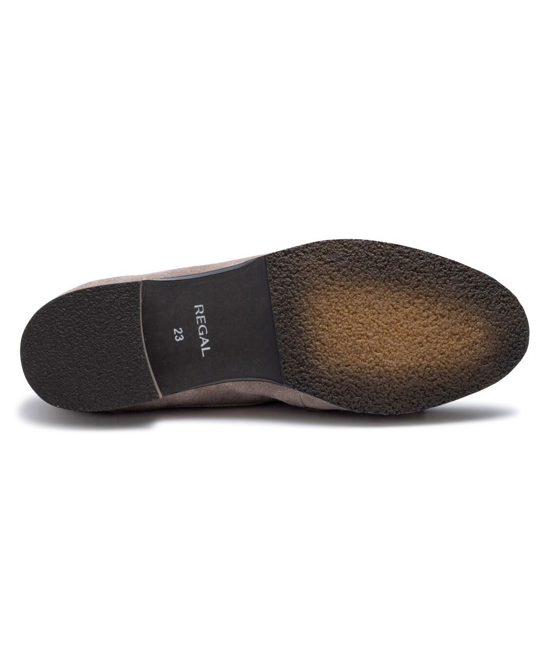 REGAL SHOES「REGAL 【新作】ギャザーフラットモカシン【ヒール15mm】　商品コード：F12SAH」|ローファー|