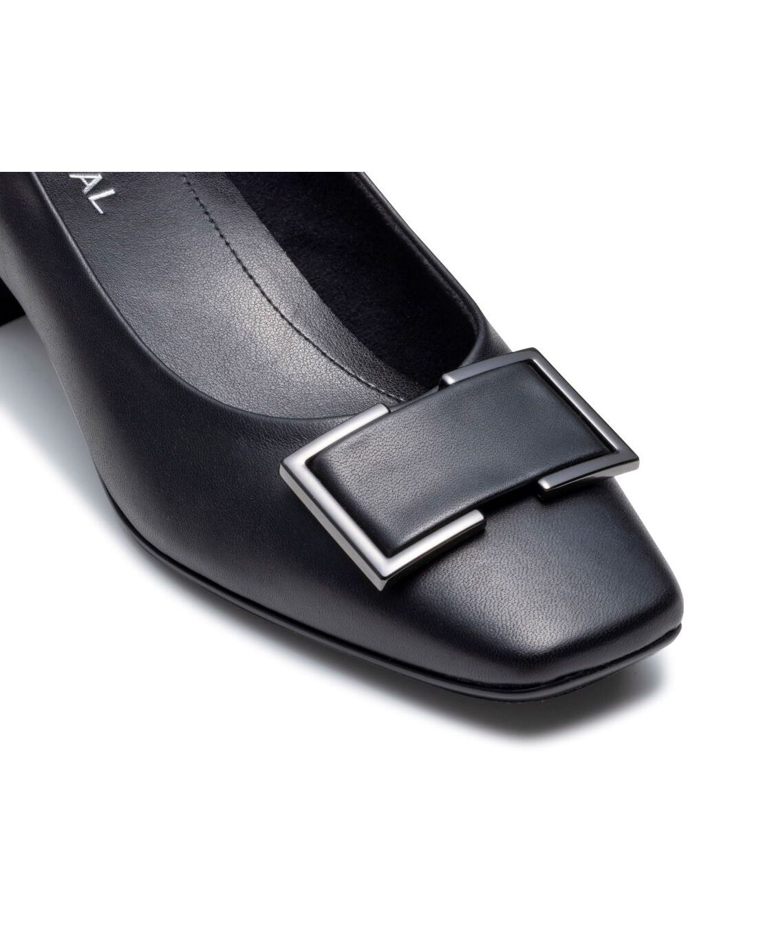 REGAL SHOES「REGAL 【新作】晴雨兼用スクエアトウパンプス【ヒール35mm】　商品コード：F16SBJ」|パンプス|