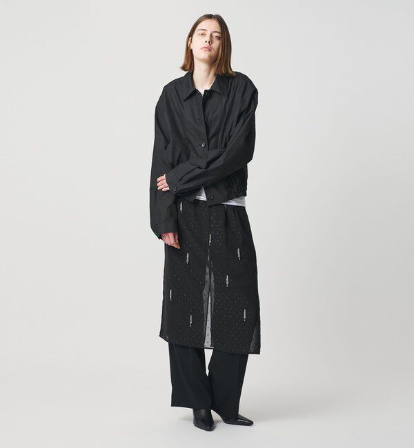 AEWEN MATOPH「＜AEWEN MATOPH＞シアービーズフリンジスカート」|スカート|