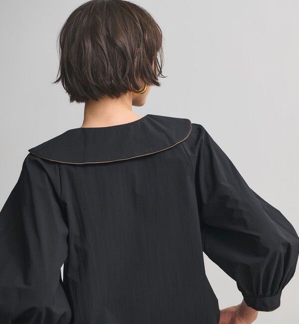 UNITED ARROWS「ビック カラー ブラウス ‐はっ水 ウォッシャブル‐」|シャツ・ブラウス|
