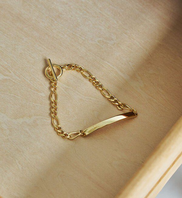 UNITED ARROWS green label relaxing「＜green label relaxing＞ID チェーン ブレスレット」|ブレスレット・バングル|