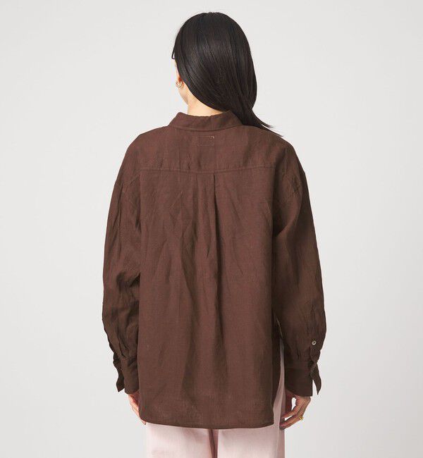 UNITED ARROWS green label relaxing「［size SHORTあり］リネン2WAYシャツ」|シャツ・ブラウス|