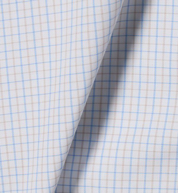UNITED ARROWS green label relaxing「エブリット TC パナマ チェック スナップ ボタンダウン シャツ -イージーアイロン・通気性-」|シャツ・ブラウス|