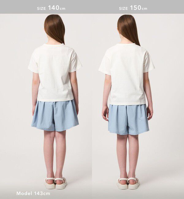 UNITED ARROWS green label relaxing「【スタメンシリーズ】フリル Tシャツ / キッズ  100cm-160cm」|Tシャツ・カットソー|