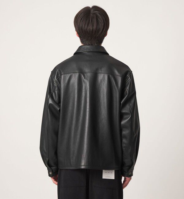 UNITED ARROWS green label relaxing「ラムレザー トラッカー ジップ ブルゾン」|その他|