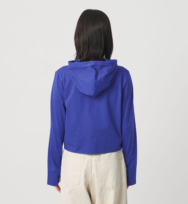 BEAUTY&YOUTH UNITED ARROWS「【WEB限定 Wardrobe DAILY MINIMAL】フードジップパーカー UVカット 接触冷感 ウォッシャブル」|パーカー|