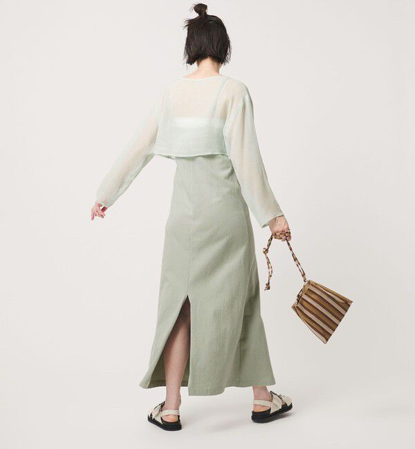 BEAUTY&YOUTH UNITED ARROWS「【WEB限定】シアートップス＆キャミソールワンピースセット」|ワンピース|