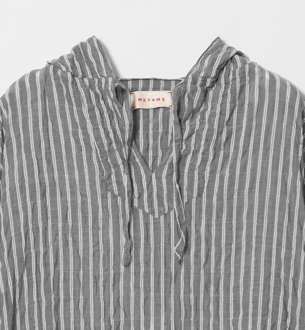 BEAUTY&YOUTH UNITED ARROWS「＜MEYAME＞ストライプ ライト パーカー」|パーカー|