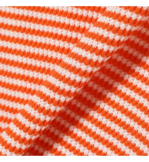 BEAMSBOY「【別注】Healthknit / ワッフル ボーダー Tシャツ」|Tシャツ・カットソー|