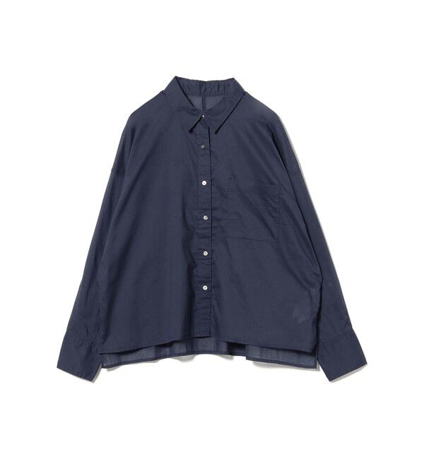 Demi-Luxe BEAMS 「KHADI オーバー ショート シャツ」|シャツ・ブラウス|