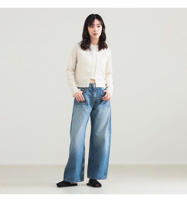 Demi-Luxe BEAMS 「B SIDES / FLOPPY デニムパンツ」|デニム|