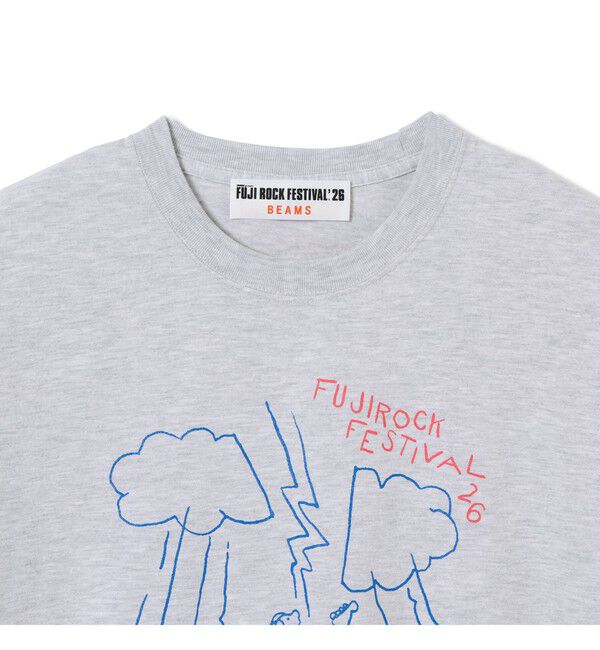 Ray BEAMS 「〈WOMEN〉FUJI ROCK FESTIVAL'26 / Takahashi Ayumi / Rain Clouds and My Guitar TEE」|Tシャツ・カットソー|