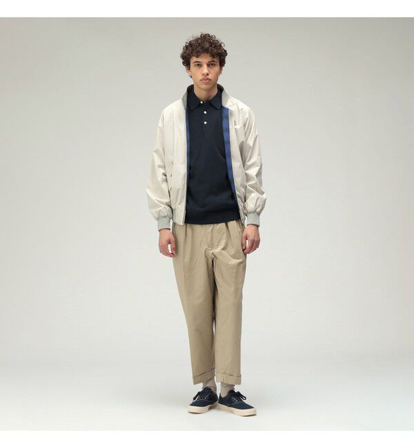 BEAMS PLUS「BEAMS PLUS｜2 Pleats Tapered Twill｜メンズ  チノパン｜オールシーズン」|チノ|