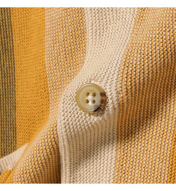 BEAMS PLUS「Cardigan Multi Stripe」|ニット・セーター|