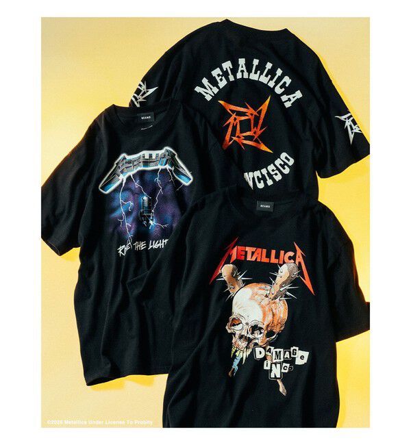 BEAMS「METALLICA / PRINT T-shirt ①」|Tシャツ・カットソー|