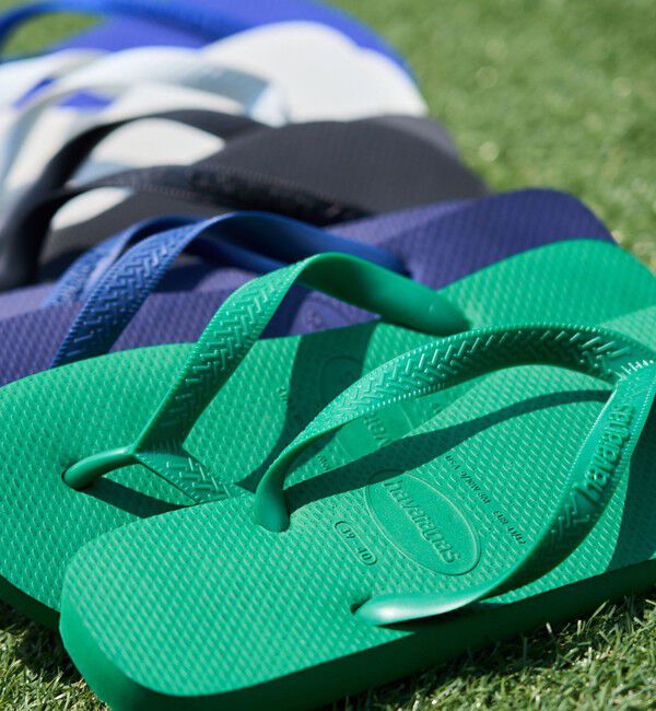 SHIPS「HAVAIANAS: TOP ビーチサンダル」|サンダル|グリーン