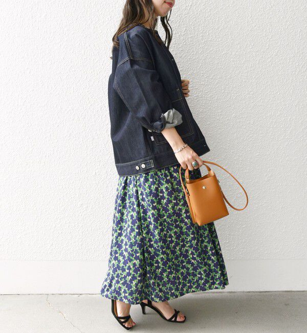 SHIPS any「《一部予約》SHIPS any: ノーカラー デニム ブルゾン［SHIPS any DENIM］」|デニムジャケット|