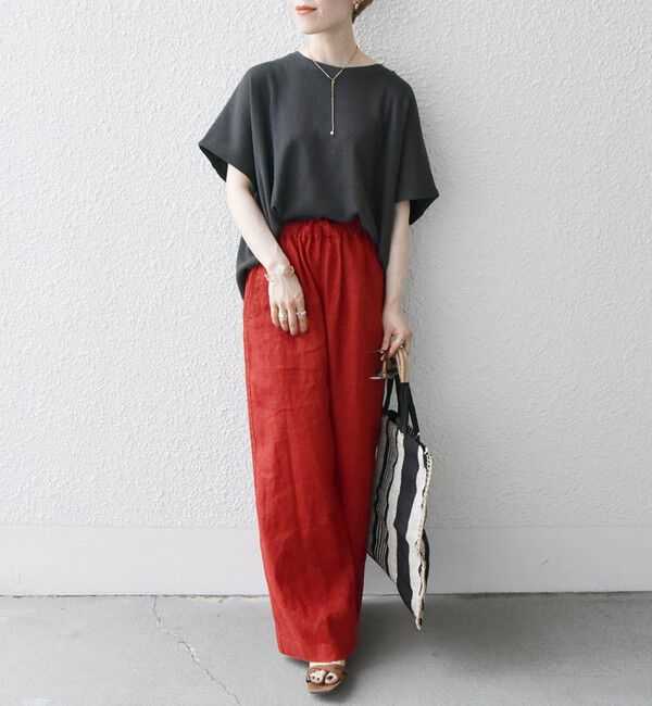 SHIPS any「SHIPS any:〈洗濯機可能〉ワッフル ワイド TEE」|Tシャツ・カットソー|