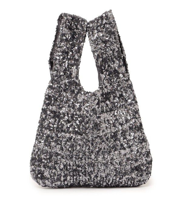 SHIPS for women「troisiemeCHACO:スパンコール バッグ」|ハンドバッグ|