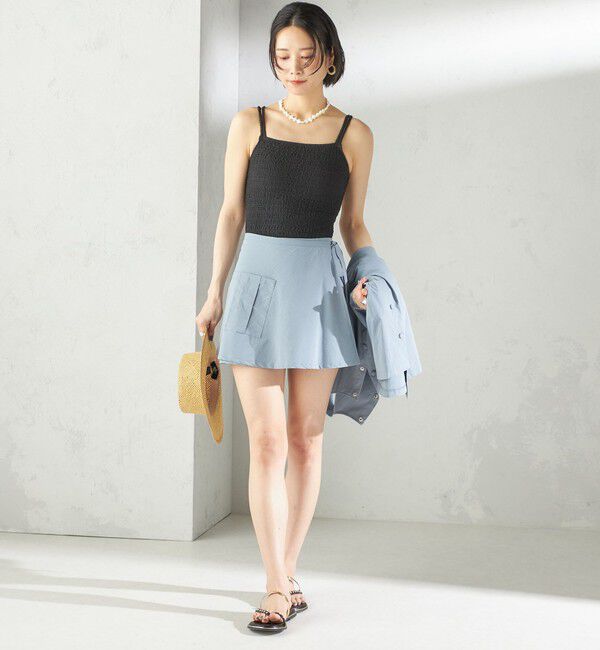 SHIPS for women「maroba:＜手洗い可能＞バック リボン ワンピース スイム ウェア」|その他|