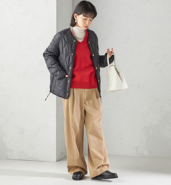 SHIPS for women「【SHIPS別注】TAION:〈手洗い可能〉リブ マルチ WAY ダウン ジャケット」|ダウン|